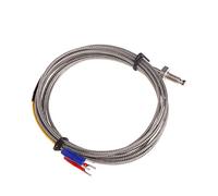 GUMEI Capteur de température de thermocouple à sonde à vis J Type M6 avec câble 2M pour l'industrie