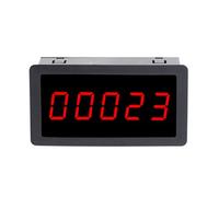 GUMEI DC 12-24V Rouge 5 Chiffres 0,56"LED Panneau Compteur Compteur Plus totalisateur 0-99999