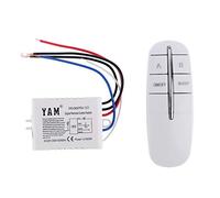 GUMEI Interrupteur de télécommande numérique sans Fil 220V Marche/arrêt de la Lampe Interrupteur à Distance Murale