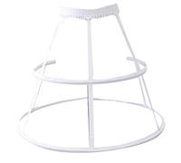 GUMEI Jupon De Mariage De Mariée Crinoline Jupon Femmes Filles Ceinture Élastique Sacoche Réglable Jupon 2 Hoop Cage Jupe