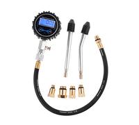 GUMEI Kit d'outils de testeur de Compression de Cylindre de Moteur à gaz numérique jauge de Pression de Moto de Voiture avec Adaptateur