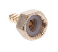 GUMEI Laiton mâle/Femelle Filetage 1/2 "BSP à 8mm raccord de coupleur de Tuyau cannelé Joint de pagode
