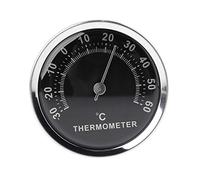 GUMEI Mini 58mm thermomètre de Voiture jauge de température analogique mécanique avec Autocollant en pâte