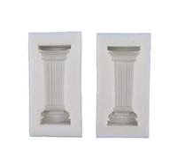 GUMEI piliers grecs Antiques Moule Colonne Romaine Moule Sugarcraft résine époxy Outils d'art