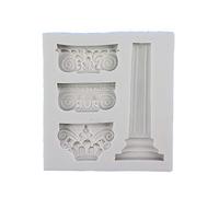 GUMEI piliers grecs Antiques Moule Colonne Romaine Moule Sugarcraft résine époxy Outils d'art