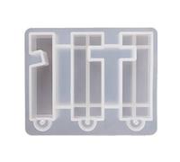 GUMEI Support de téléphone Portable Portable Silicone résine Moule Support de téléphone Porte-clés Moule Outil