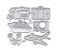 GUMEI Vacances Voyage métal Matrices de découpe Pochoir Bricolage Scrapbooking Album Timbre Papier