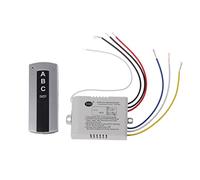 GUMEI Wireless 3 Channel on/Off Lampe Télécommande Commutateur Récepteur Émetteur