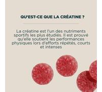 Gummies à la Créatine - 90 GUMMIES - 30portions - Cherry (Sugar-Free)