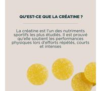 Gummies à la Créatine sans sucre - 30 Gummies - 10portions - Lemonade