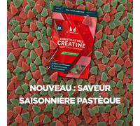 Gummies à la Créatine sans sucre - Sapins de Noël Pastèque - 90GUMMIES- 30portions - Pastèque