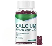 Gummies au calcium, au magnésium et au zinc avec vitamine - Absorption améliorée à haute puissance