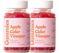 Gummies au vinaigre de cidre de pomme, vitamines et acide folique,2PCS