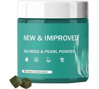 Gummies aux algues, algues, poudre de perle, liposomes, 30 comprimés, faciles à transporter