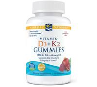 Gummies de vitamine D3+K2, grenade - 60 gummies
