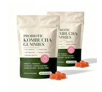 Gummies Du Métabolisme Immunitaire Avec Probiotiques For Le Bien-être | Gummies Détox À Base De Plantes Avec Prébiotiques Et Postbiotiques For L'équilibre Digestif Et Le Soutien De L'humeur(3pcs)