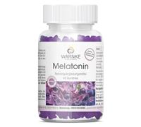 Gummies mélatonine - 60 pièces - 0,5mg de mélatonine, hormone du sommeil - avec vitamine B6 - HAUTE DOSE - Qualité pharmaceutique allemande - Vegan | Warnke Vitalstoffe