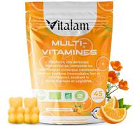 Gummies multivitamines pour adulte & enfant en sachet de 45