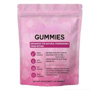Gummies pour renforcer la confiance en soi des femmes - Complément alimentaire pour le bien-être - Énergie sociale, végétalien, sans gluten, 60 unités,1pcs