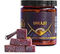 Gummies Shilajit biologiques, oligo-éléments, gommes SHILAJIT biologiques par, sans sucre de canne, cœur et cerveau, santé cellulaire
