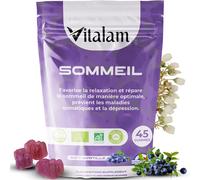 Gummies sommeil, répare l'insomnie en sachet de 45