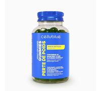 Gummies Vinaigre de Cidre Cellublue - Coupe-Faim Naturel, Digestion & Perte de Poids - Ralentit l’absorption des Sucres après le Repas - Prise Facile & Bon Goût - Avec Chrome & Vitamine C