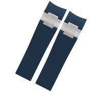 GUMMMY Bracelet de montre étanche pour Ulysse Nardin - En caoutchouc de silicone - Accessoires de rechange, 22mm, Agate