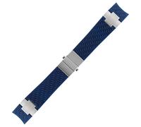 GUMMMY Bracelet de montre étanche pour Ulysse Nardin - En caoutchouc de silicone - Accessoires de rechange, 22mm, Agate