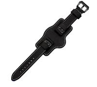 GUMMMY Dualuse Bracelet vintage en cuir de vache épais pour Panerai Loisirs Bracelet souple 20 22 24 26 mm, 20 mm, Agate