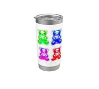 Gummy Bear Bonbons bonbons assortis Gobelet isotherme en acier inoxydable double paroi