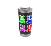 Gummy Bear Bonbons bonbons assortis Gobelet isotherme en acier inoxydable double paroi
