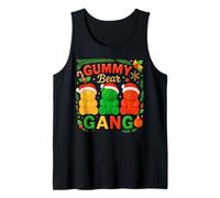 Gummy Bear Gang Christmas Candy Squad Kids Team Xmas Costume Débardeur