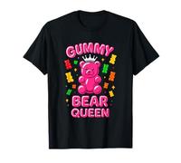 Gummy Bear Queen Funny Candy Lovers pour Filles, Enfants et Femmes T-Shirt