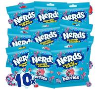 Gummy Clusters Lot de 113 g XXL Very Berry Berries, bonbons américains originaux des États-Unis, unique et délicieux, remise quantité, idéal pour économiser (10 paquets)