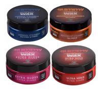 Gummy Finition dure, Fini brillant, Extra brillant, Ultra Hold 1 x 150 ml chacun.