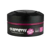 Gummy Professional Cire Coiffante, Brillance Extra Forte, Complexe à la Kératine, 150ml, Noir