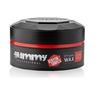 Gummy Professional Cire Coiffante, Keratin Complex, Ultra Hold, Tenue Extrême (Rouge)