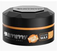 Gummy Professional Cire Coiffante Mate Noire, Finition Forte, 150ml