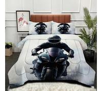 Gumntun Couette 160x200 cm Lapin Animal en 3D avec Bulles, Célibataire Couverture Microfibre Imprimée Lavable en Machine, Parure de Lit 4 Saisons Légère Chaud avec 2 Taies d'oreiller_B8241