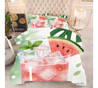 Gumntun Couette 200 x 200 cm PastèQue Rose, Couette sans Housse 2 Personnes en Microfibre, Couette Tempérée Douceur Lavable en Machine mit 2 Taies d'oreiller 65 x 65 cm