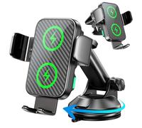 GuMosh Support de téléphone Portable pour Voiture 15 W avec Fonction de Charge