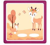 Gumpie Film de protection pour Toniebox garçons et filles (cerf) - Housse et film autocollant et anti-rayures pour Tonie Box - Accessoires et pièces de rechange pour jouets d'enfants - Revêtement à