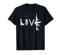 Gun Love Shirt AR15 T-shirt grenade T-Shirt