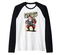 Gun Lover Père Noël Tactique Militaire Manche Raglan