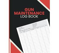 Gun Maintenance Log Book: Firearm Usage and Service Record Journal with Round Count Tracking and Equipment Documentation Pages for Owners and Collectors