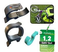 GuNaMa Porte-roue d'exercice et support pour vélo d'enfant pour Thule Chariot à partir de 2017 Sport Cross Cab Lite 2, poussette, support pour remorque de vélo Thule, porte-vélo, accessoires