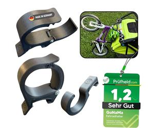 GuNaMa Support de draisienne & vélo pour enfant pour Thule Chariot à partir de 2017 Sport Cross Cab Lite 2, poussette, support pour remorque de vélo Thule, porte-vélos, accessoires, porte-vélos