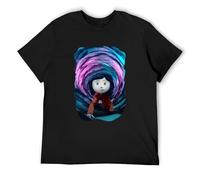 Guncha Coraline Movie Men's T Shirt Black M