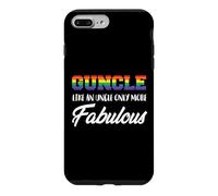 Guncle - Gay Oncle & Brother Fabulous Family Pride - Plus Coque pour iPhone 7 Plus/8 Plus
