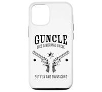 Guncle, Like a Normal Uncle But Fun and Owns Guns Coque pour iPhone 12/12 Pro